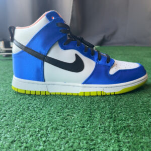 8.5M Nike Dunk High Blue Satin